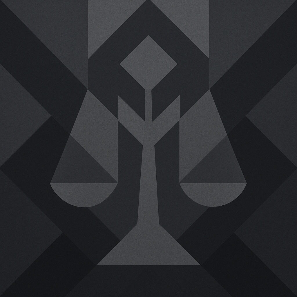 Abstract artwork representing administrative law